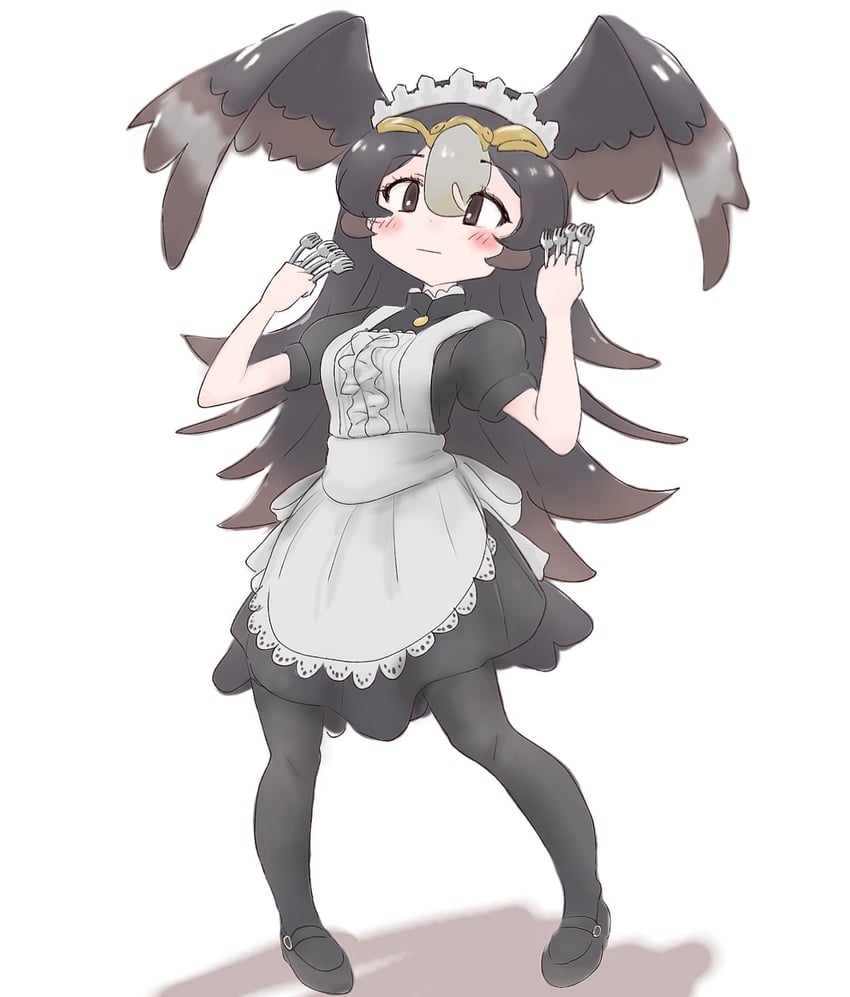 striated caracara (kemono friends and 1 more) drawn by k_(susiinochi24)