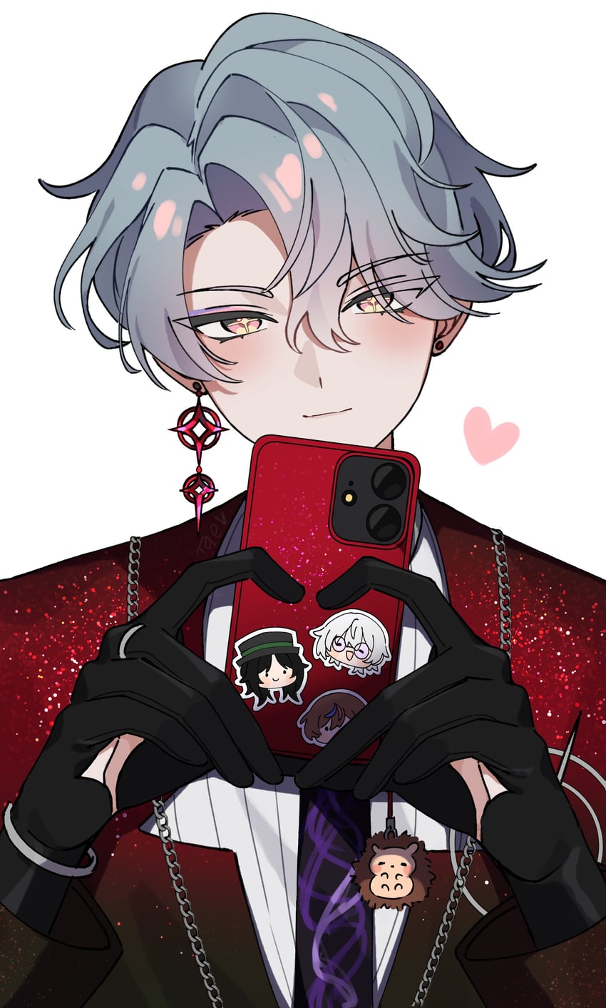 freodore, kaelix debonair, zeal ginjoka, and seible (nijisanji and 1 more) drawn by taenyaki