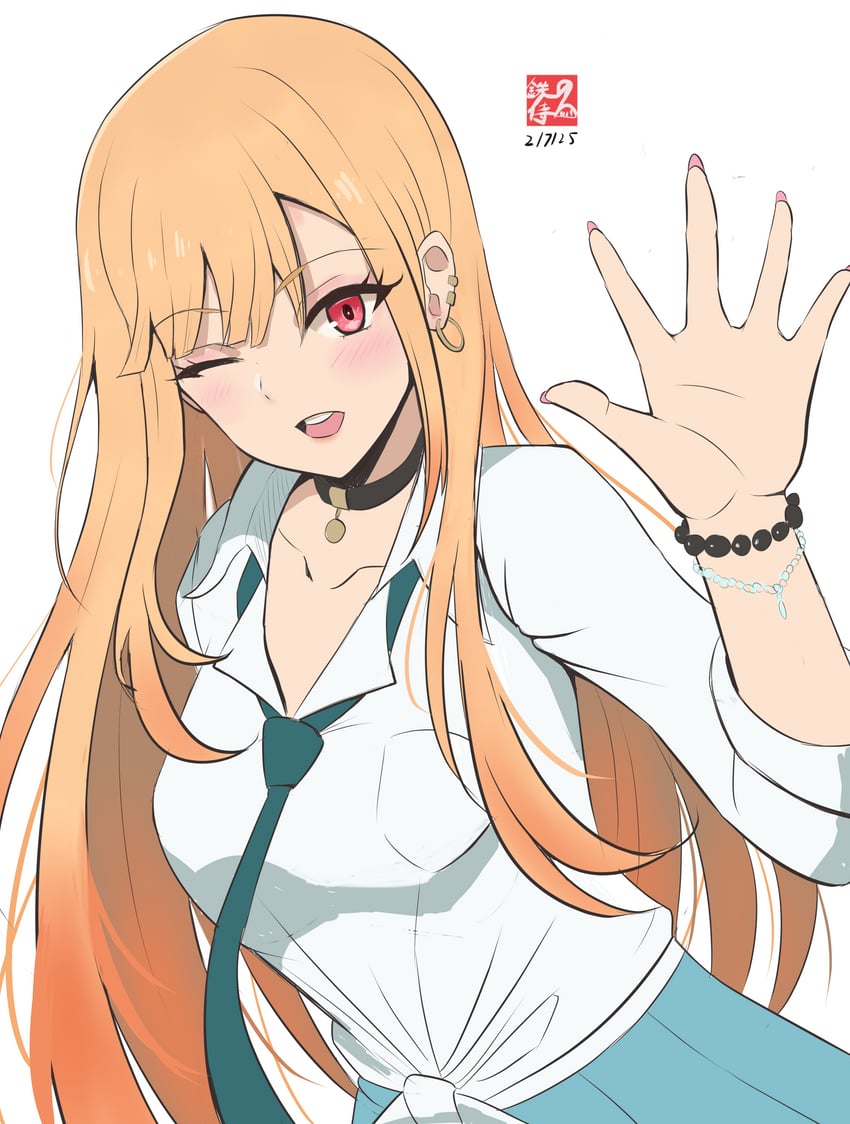 kitagawa marin (sono bisque doll wa koi wo suru) drawn by tetsu_no_samurai