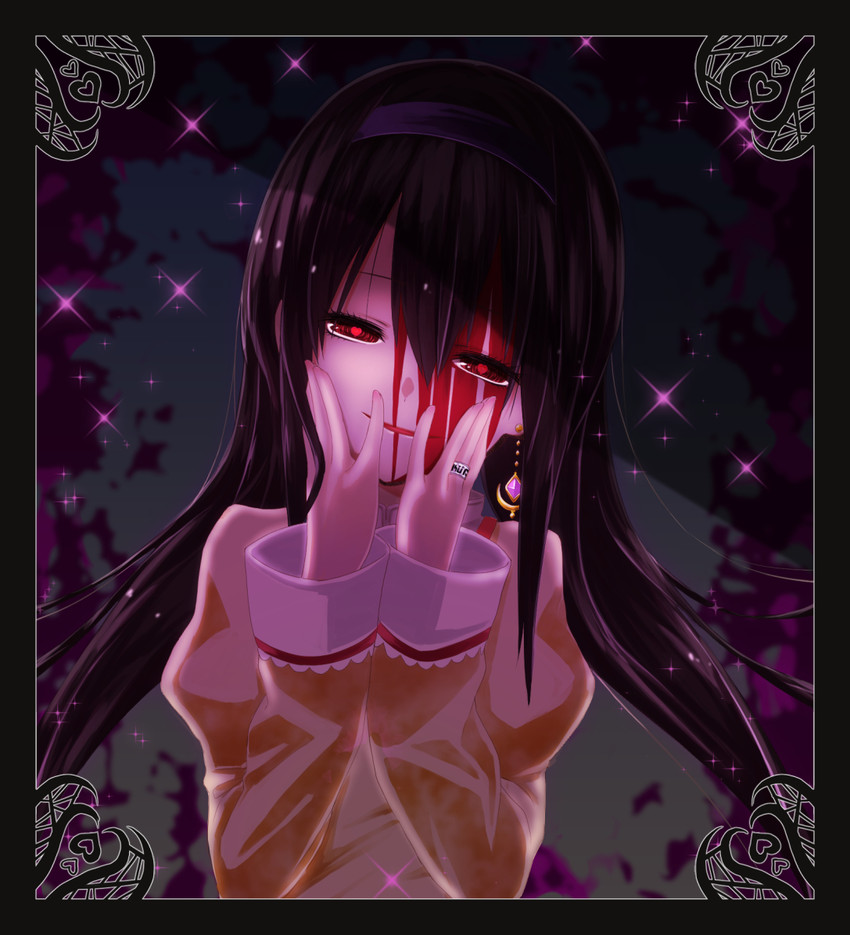 akemi homura and akuma homura (mahou shoujo madoka magica and 1 more) drawn by aibu_yue