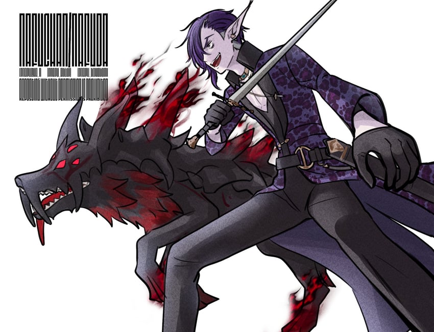 glodell and hector (metaphor: refantazio) drawn by nafuda