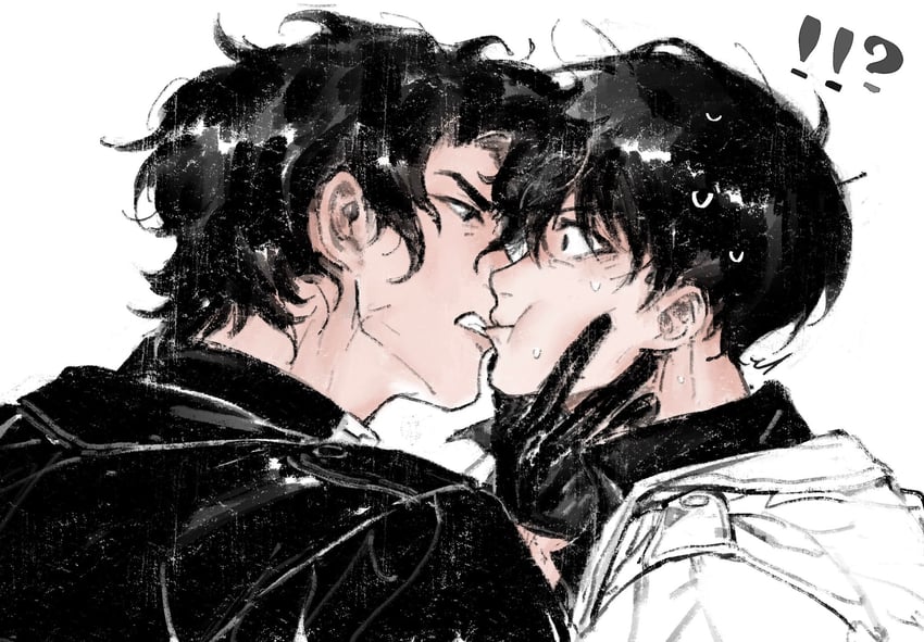 kim dokja and yoo joonghyuk (omniscient reader's viewpoint) drawn by gardien_byby