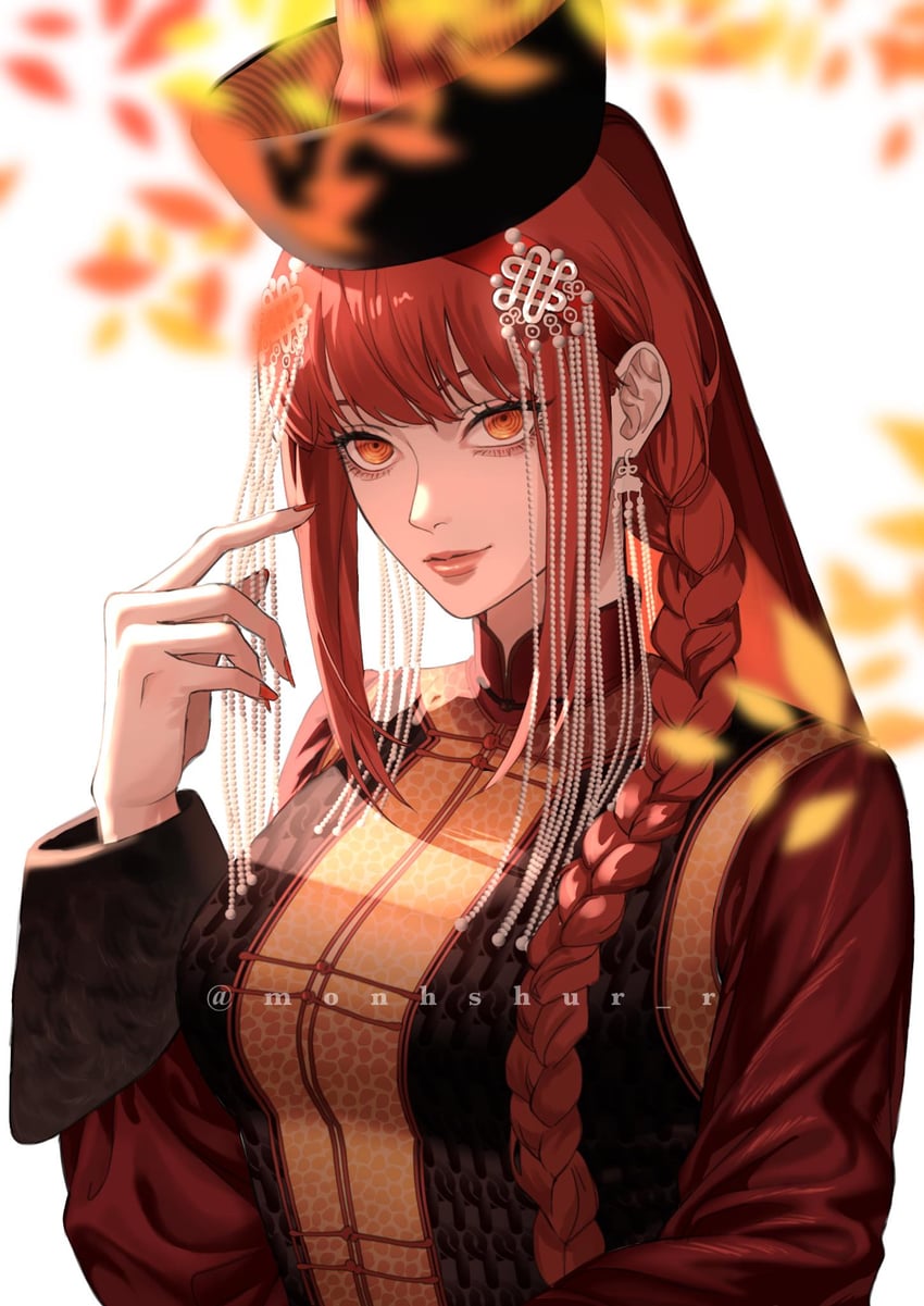 makima (original and 1 more) drawn by monhshur_r