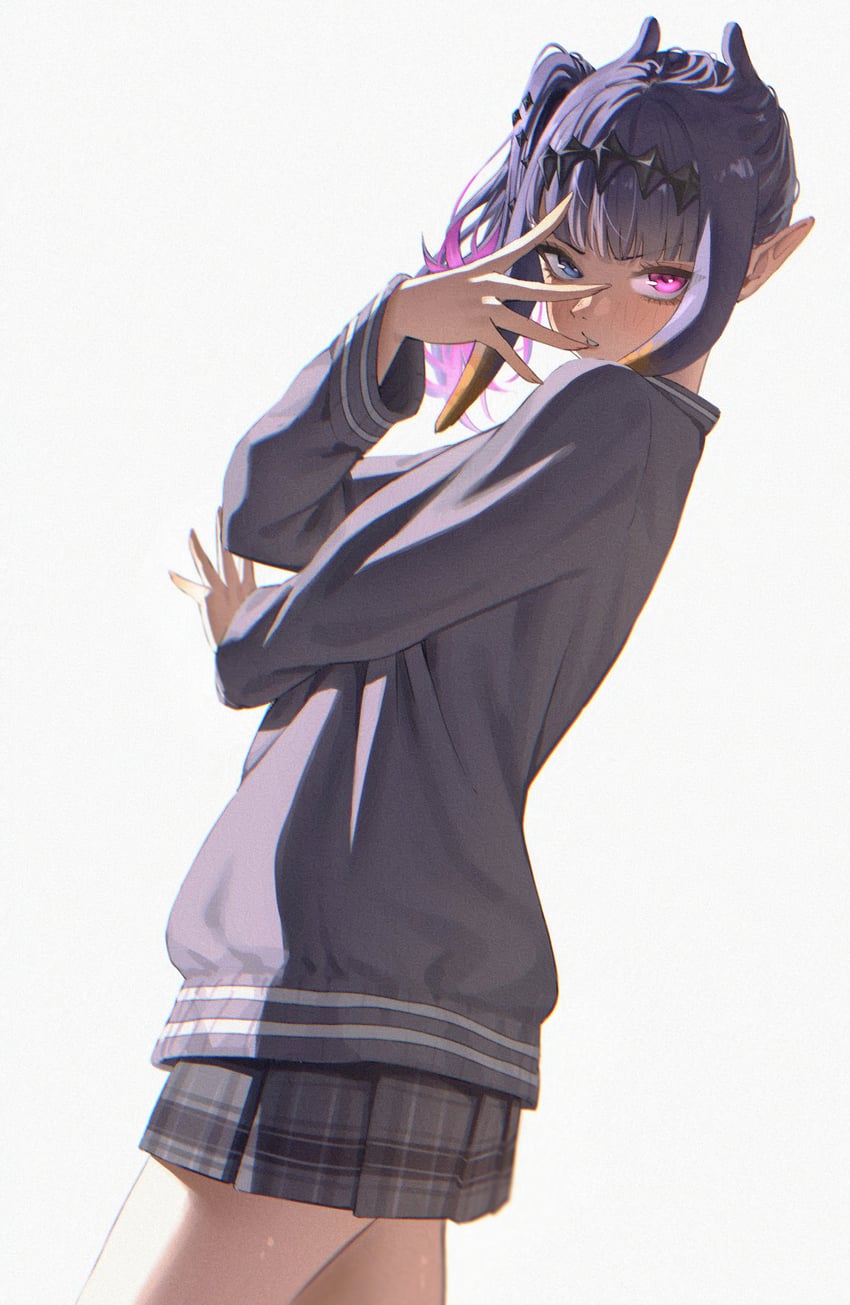 ninomae ina'nis (hololive and 1 more) drawn by samukzz