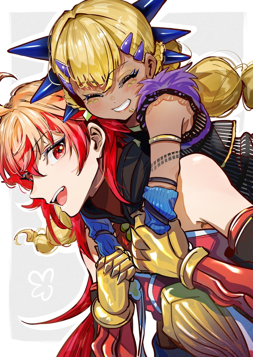 rama and vritra (fate and 1 more) drawn by iris_(tb33064667)