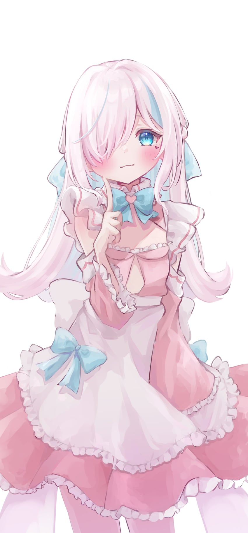 ilu fluor (indie virtual youtuber) drawn by ilu_fluor_(artist)