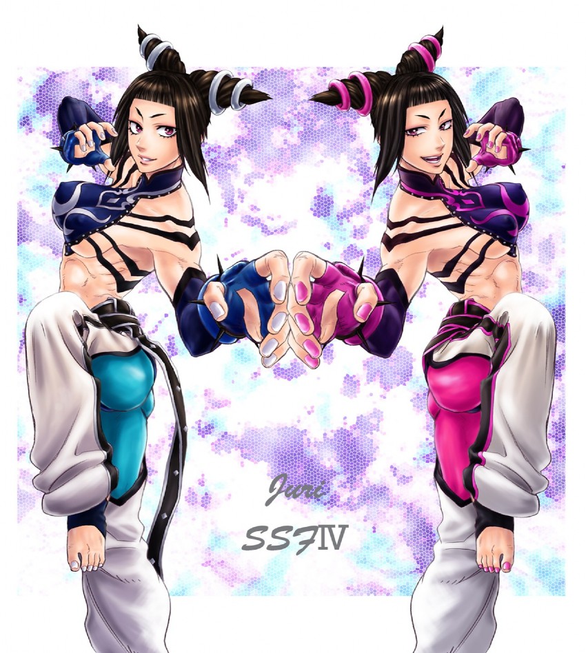 han juri (street fighter and 1 more) drawn by f-15jrs