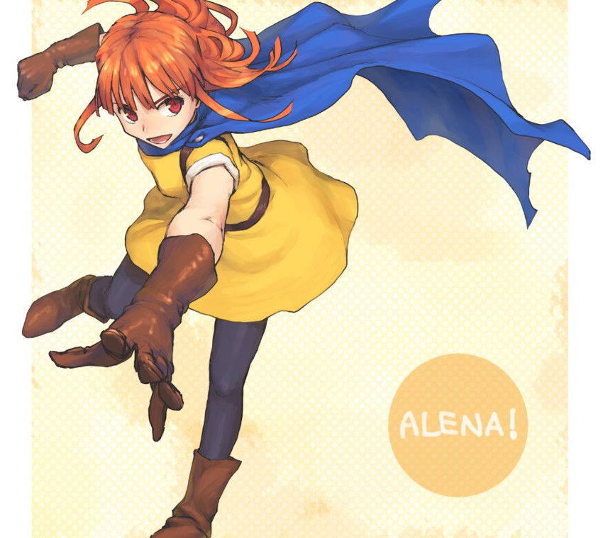 alena (dragon quest and 1 more) drawn by shoe-ji