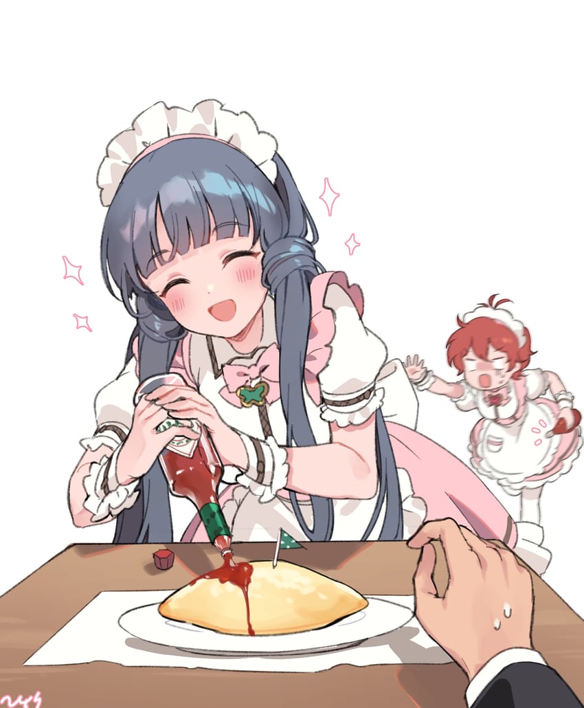 kitakami reika and julia (idolmaster and 2 more) drawn by nys