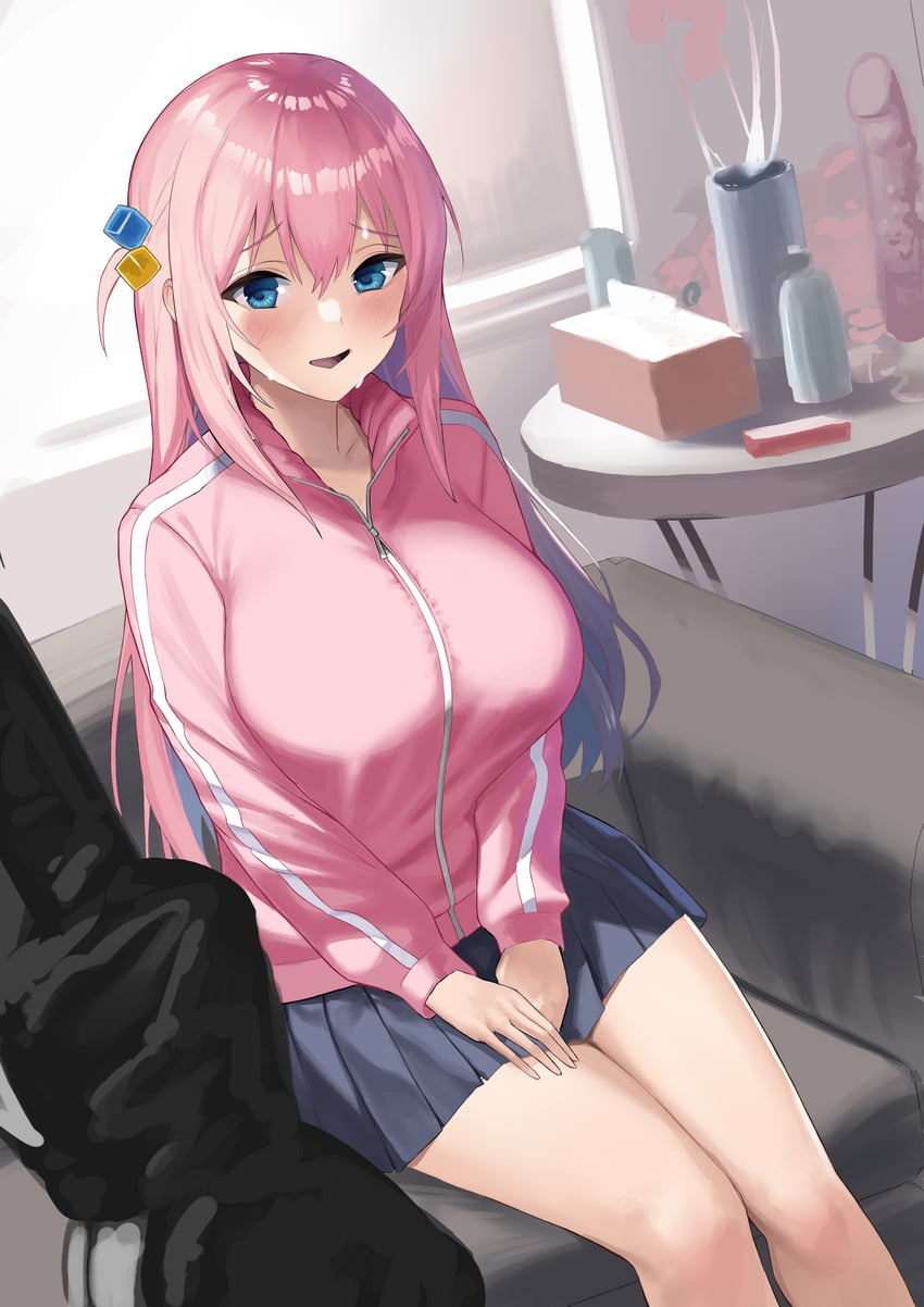 gotoh hitori (bocchi the rock!) drawn by gen_(black_factory)