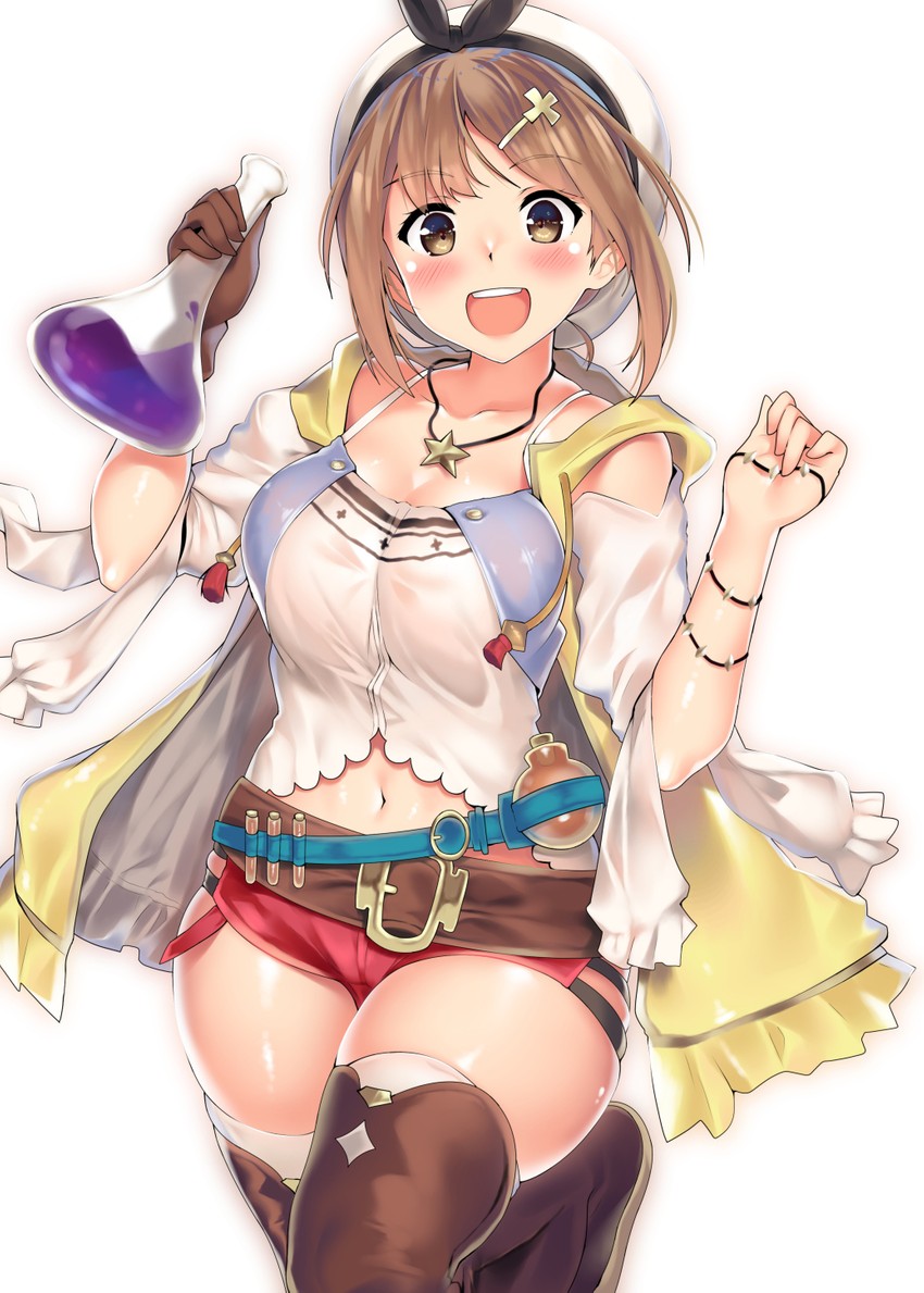 reisalin stout (atelier and 2 more) drawn by kawai_(purplrpouni)