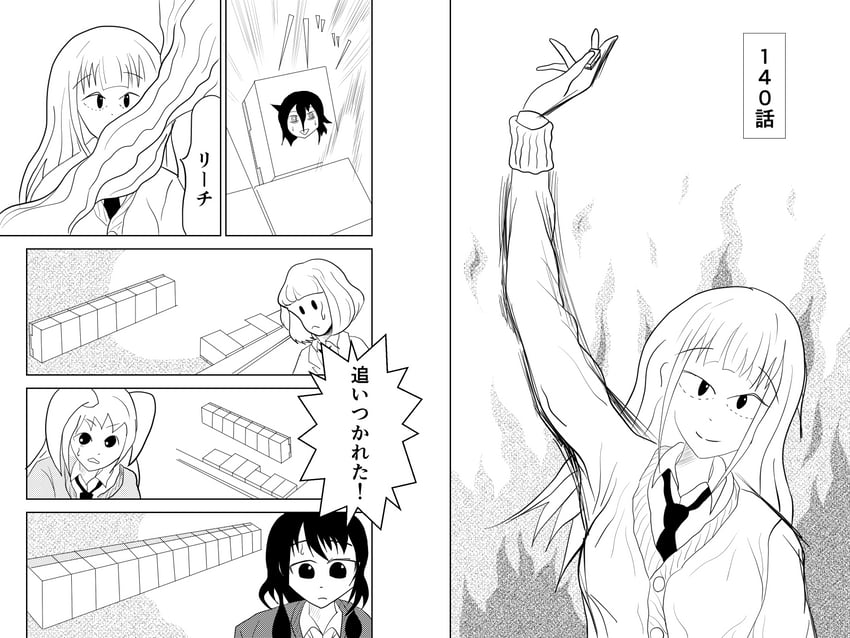 kuroki tomoko, tamura yuri, katou asuka, nemoto hina, and uchi emiri (watashi ga motenai no wa dou kangaetemo omaera ga warui!) drawn by osutsu_(alohakun)