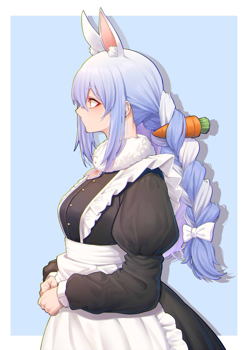 usada pekora and don-chan (hololive) drawn by mikan_(chipstar182)
