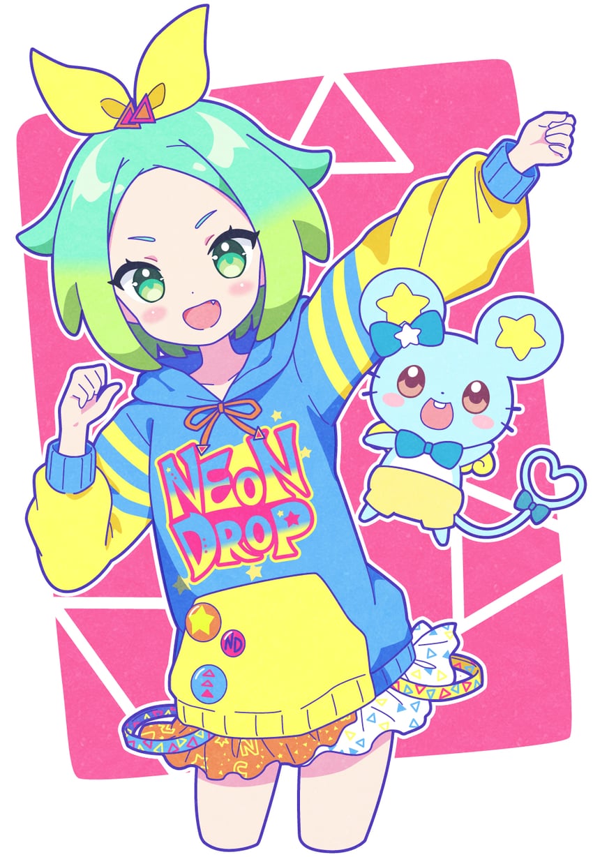 nijiiro nino and chuppe (pretty series and 2 more) drawn by nekomachi_nao