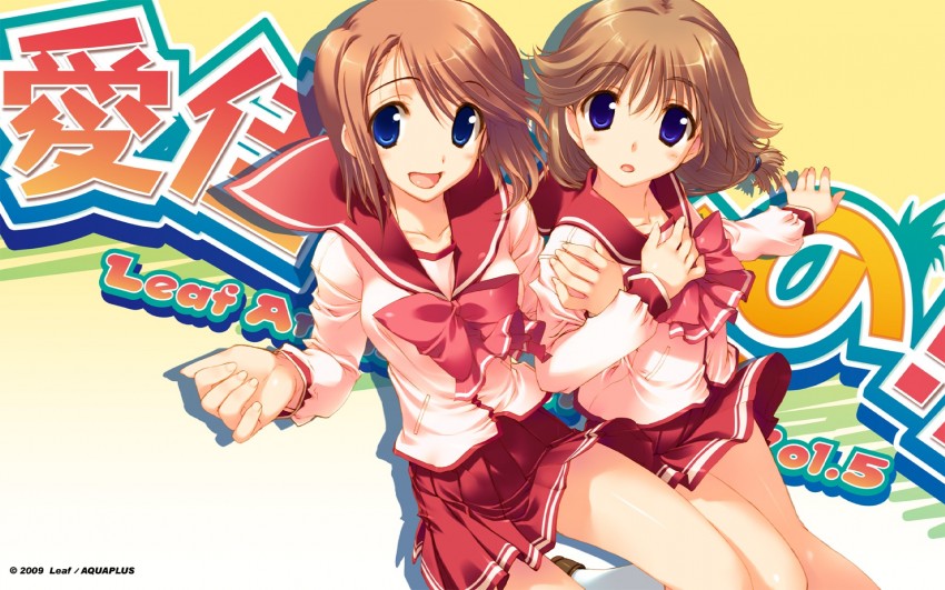 komaki manaka and komaki ikuno (to heart and 1 more) drawn by amazuyu_tatsuki