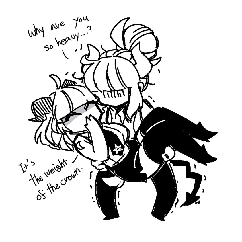 lucifer and baphomet (original and 1 more) drawn by grizz