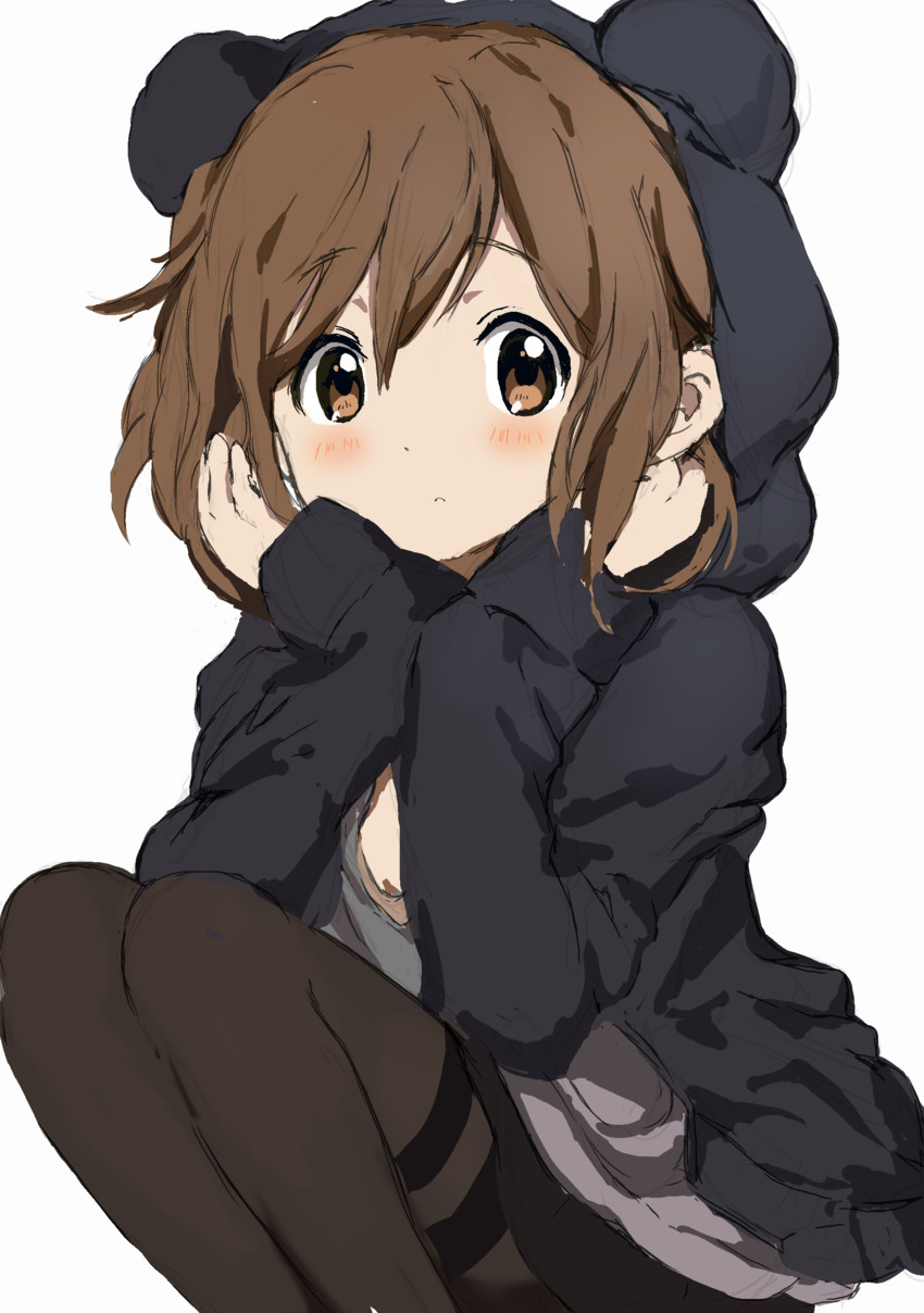 hirasawa yui (k-on! and 1 more) drawn by hitode