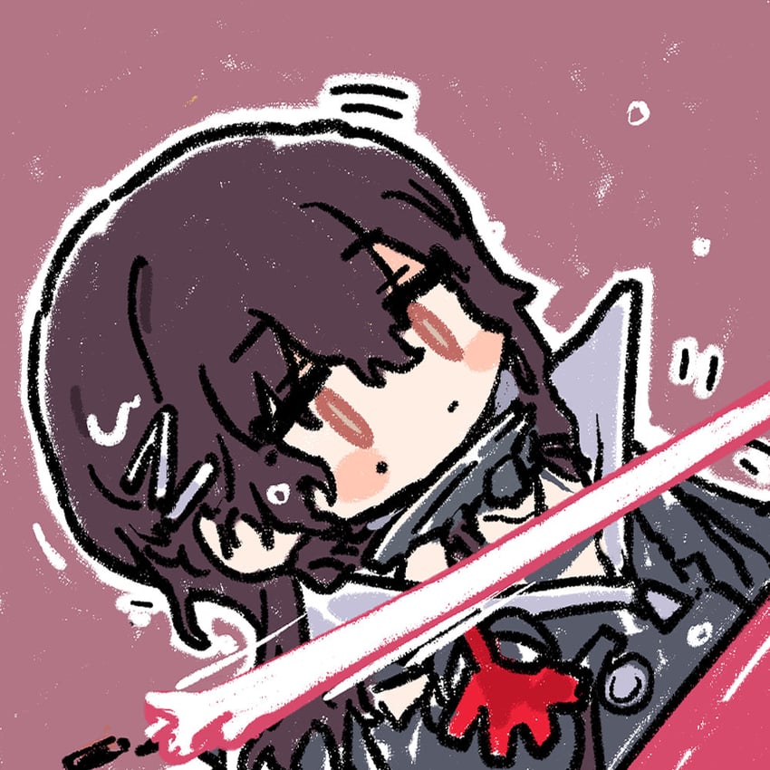 hatsuchiri (girls' frontline and 1 more) drawn by cui_pi_zha_xia_qiu