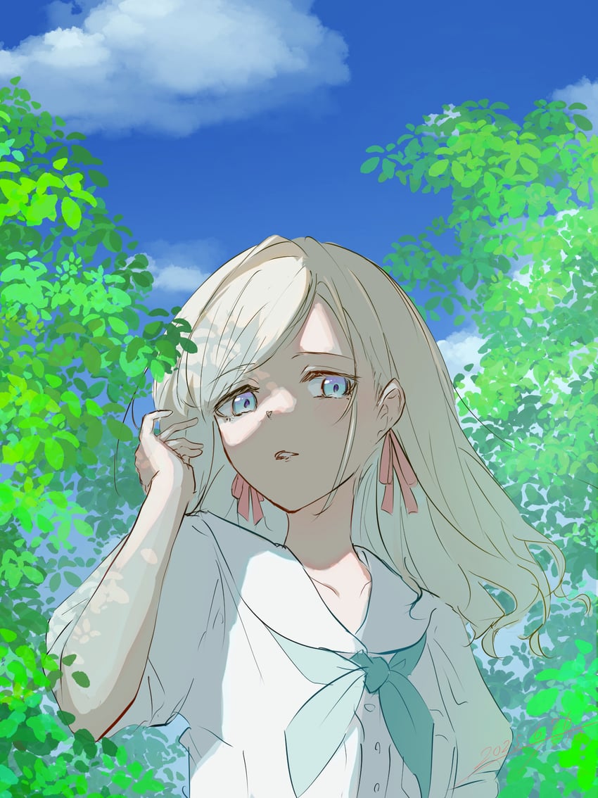ceras yanagida lilienfeld (love live! and 1 more) drawn by iwatou