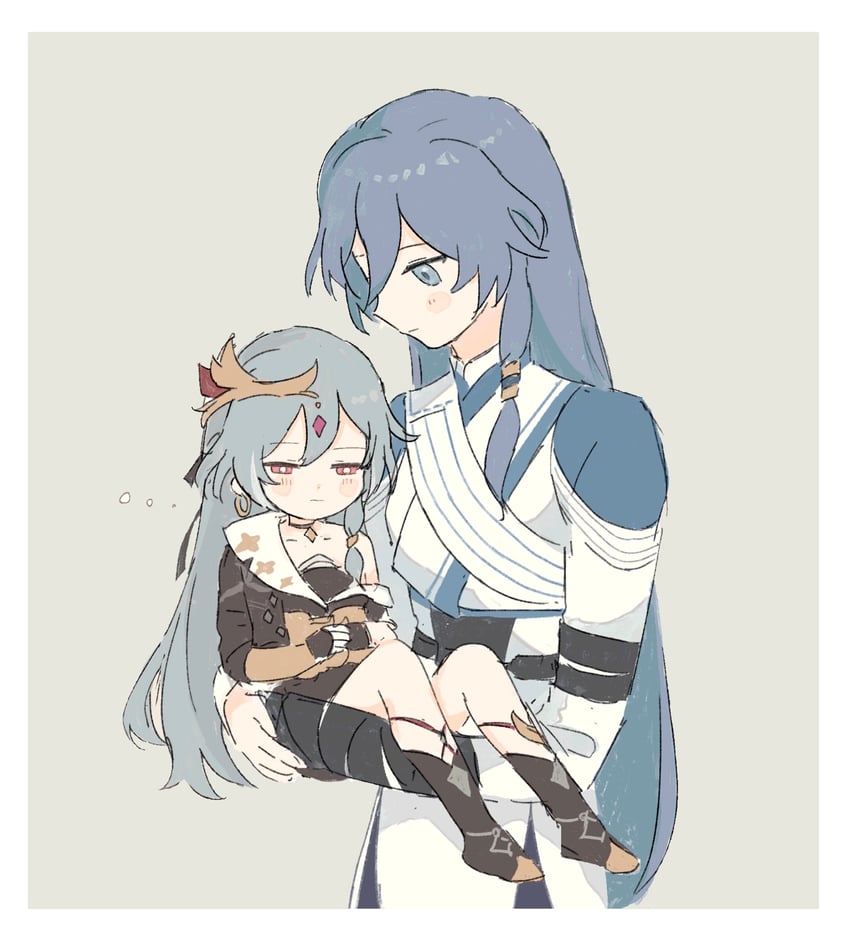 fu hua and herrscher of sentience (honkai and 1 more) drawn by tya_tya_3rd