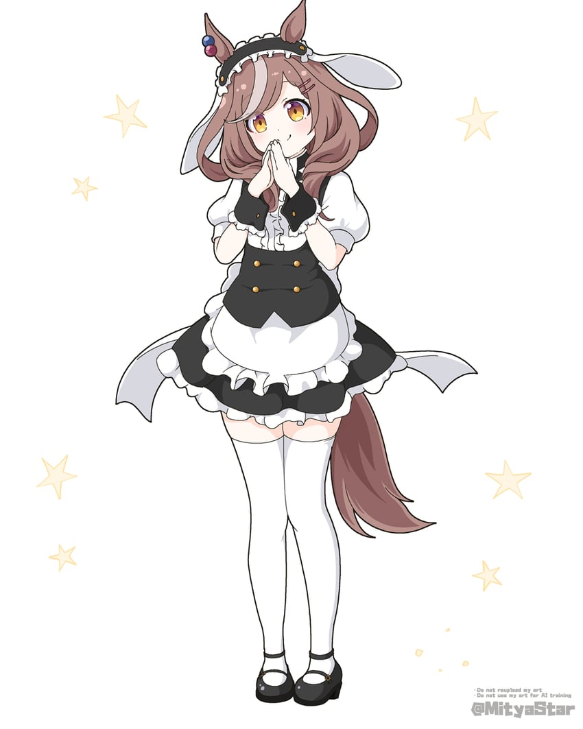 matikane tannhauser (umamusume and 1 more) drawn by mitya