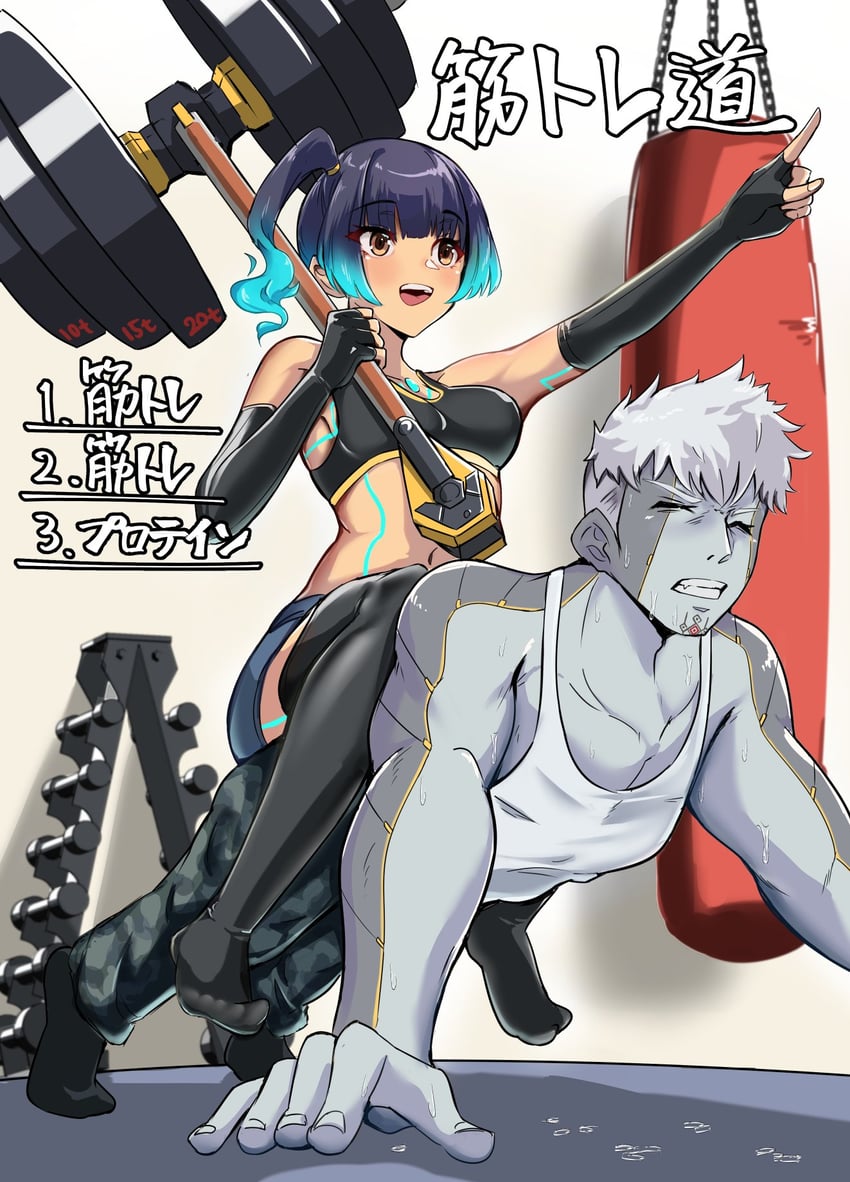 sena and lanz (xenoblade chronicles and 1 more) drawn by timosan