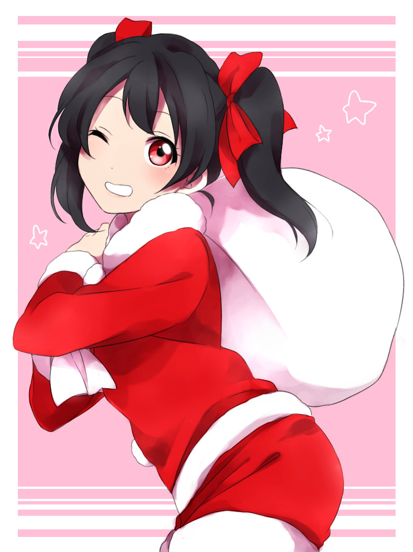 yazawa nico (love live! and 1 more) drawn by sekina