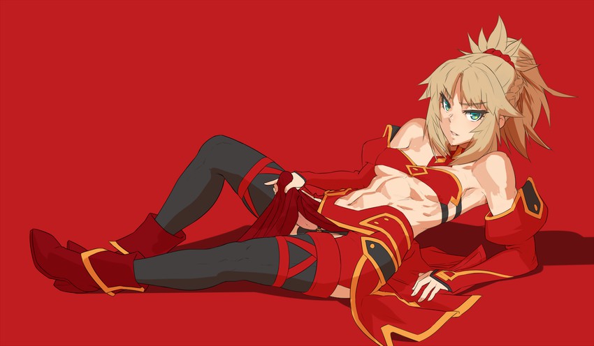 mordred (fate and 2 more) drawn by mikoyan