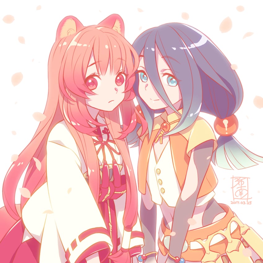raphtalia and shildina (tate no yuusha no nariagari) drawn by minami_seira