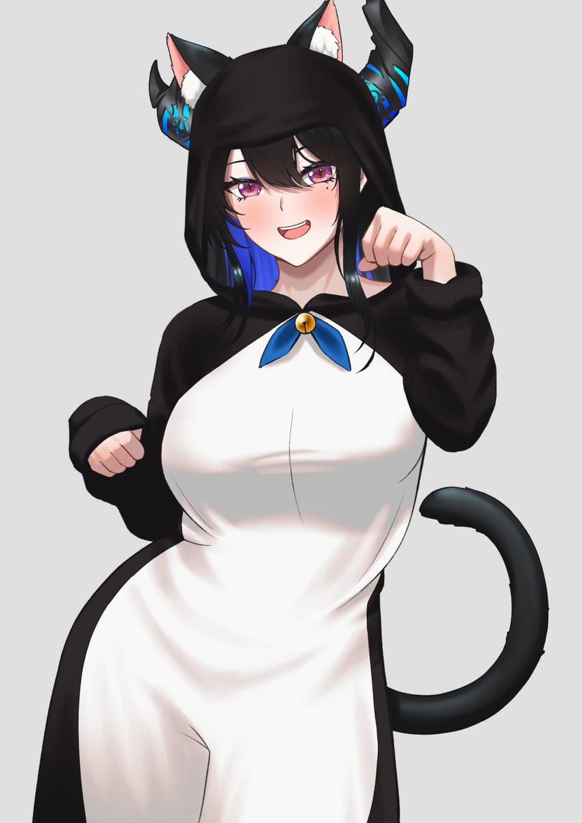 nerissa ravencroft (hololive and 1 more) drawn by cipher4109
