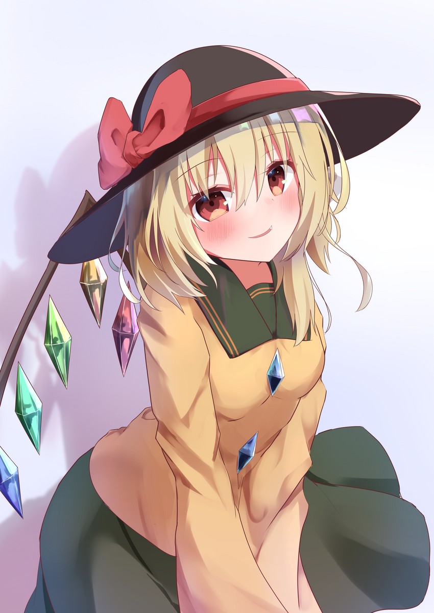 flandre scarlet and komeiji koishi (touhou) drawn by kirikaze_ren