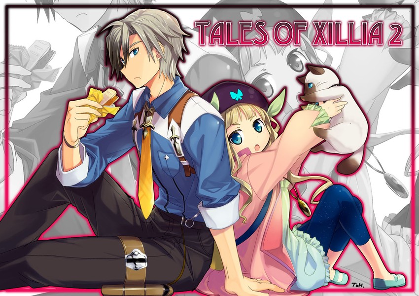 ludger will kresnik, elle mel martha, and rollo (tales of and 2 more) drawn by toh.