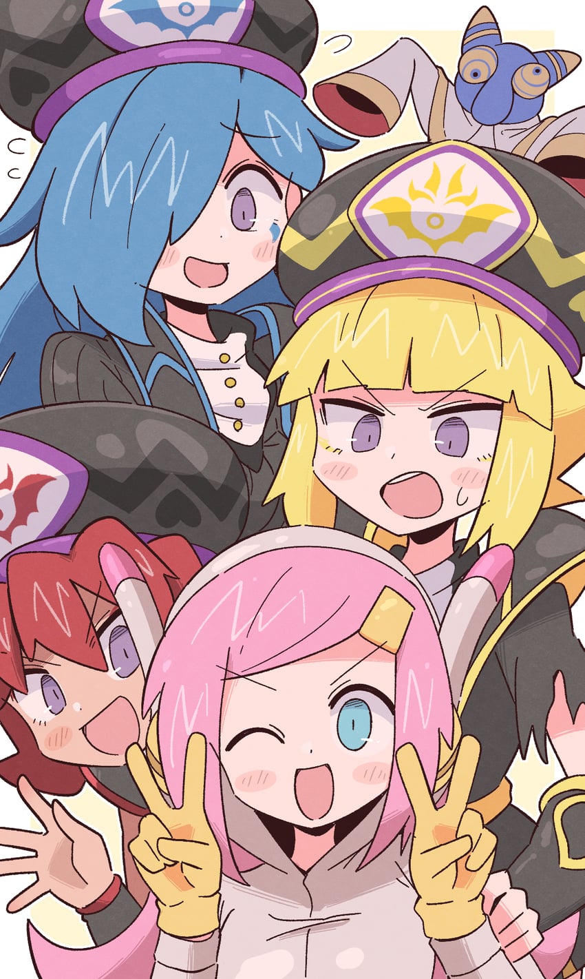 susie, zan partizanne, francisca, hyness, and flamberge (kirby and 2 more) drawn by kurachi_mizuki