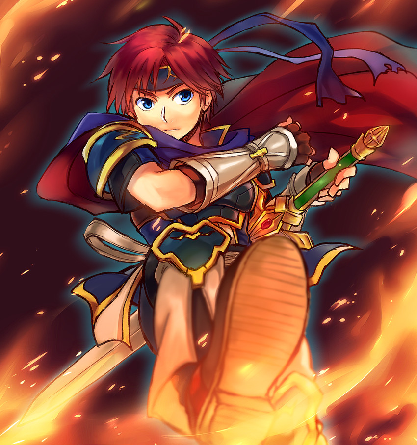 roy (fire emblem and 2 more) drawn by yuki_(sumaburalove)