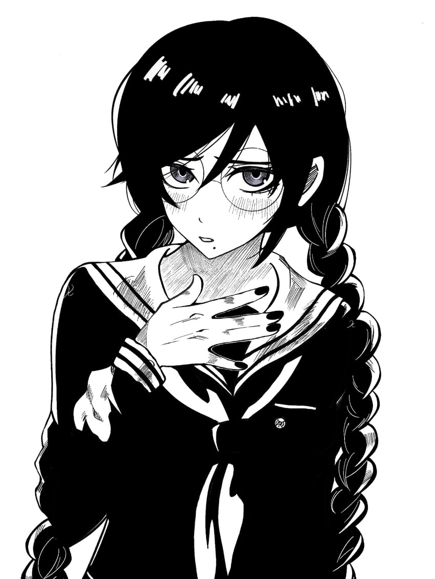 fukawa toko (danganronpa and 1 more) drawn by user_dhcf8737