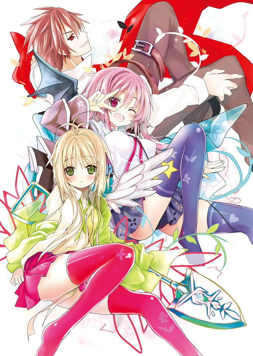 ai, dee ensy stratmitos, and alice color (kamisama no inai nichiyoubi)