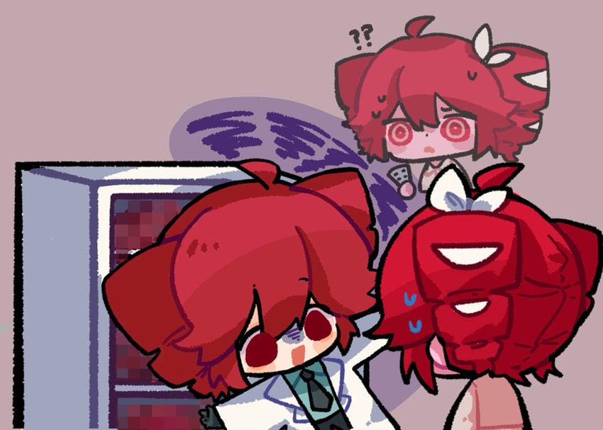 kasane teto (utau and 3 more) drawn by moochaakaka