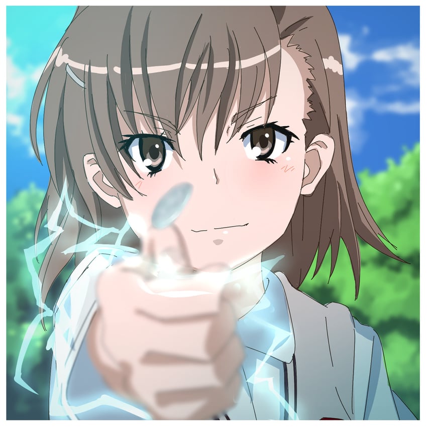 misaka mikoto (toaru majutsu no index and 1 more) drawn by kuro_kosyou