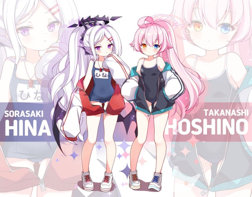hina and hoshino (blue archive) drawn by subin_(subin_2011)