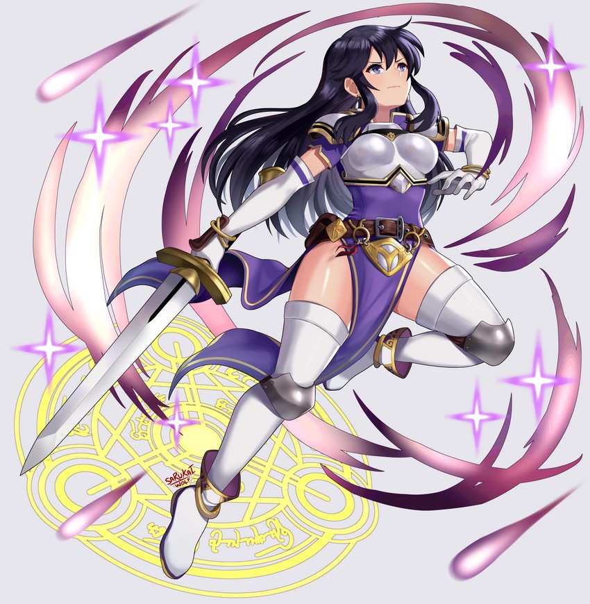ayra (fire emblem and 2 more) drawn by sarukaiwolf