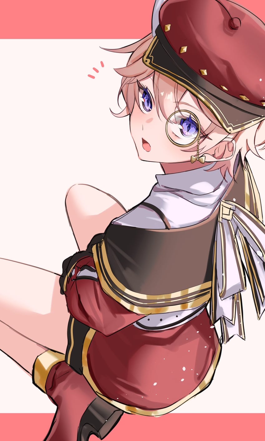charlotte and dahlia (genshin impact) drawn by rimua_(shiroru)