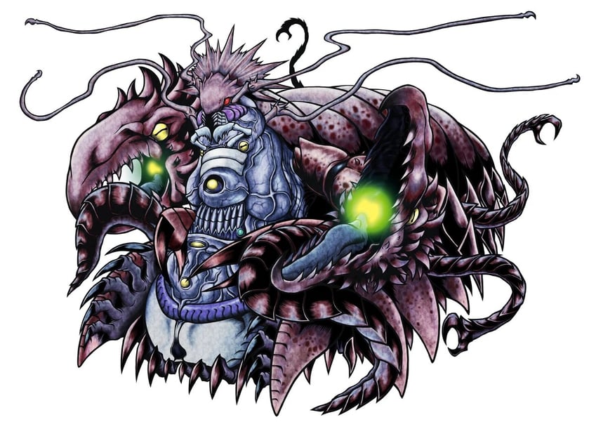 cosmic slicer zer'oll (yu-gi-oh!) drawn by tk_moai_create
