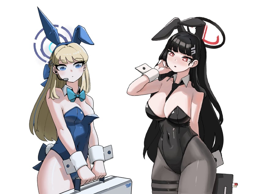 toki and rio (blue archive) drawn by stag1215
