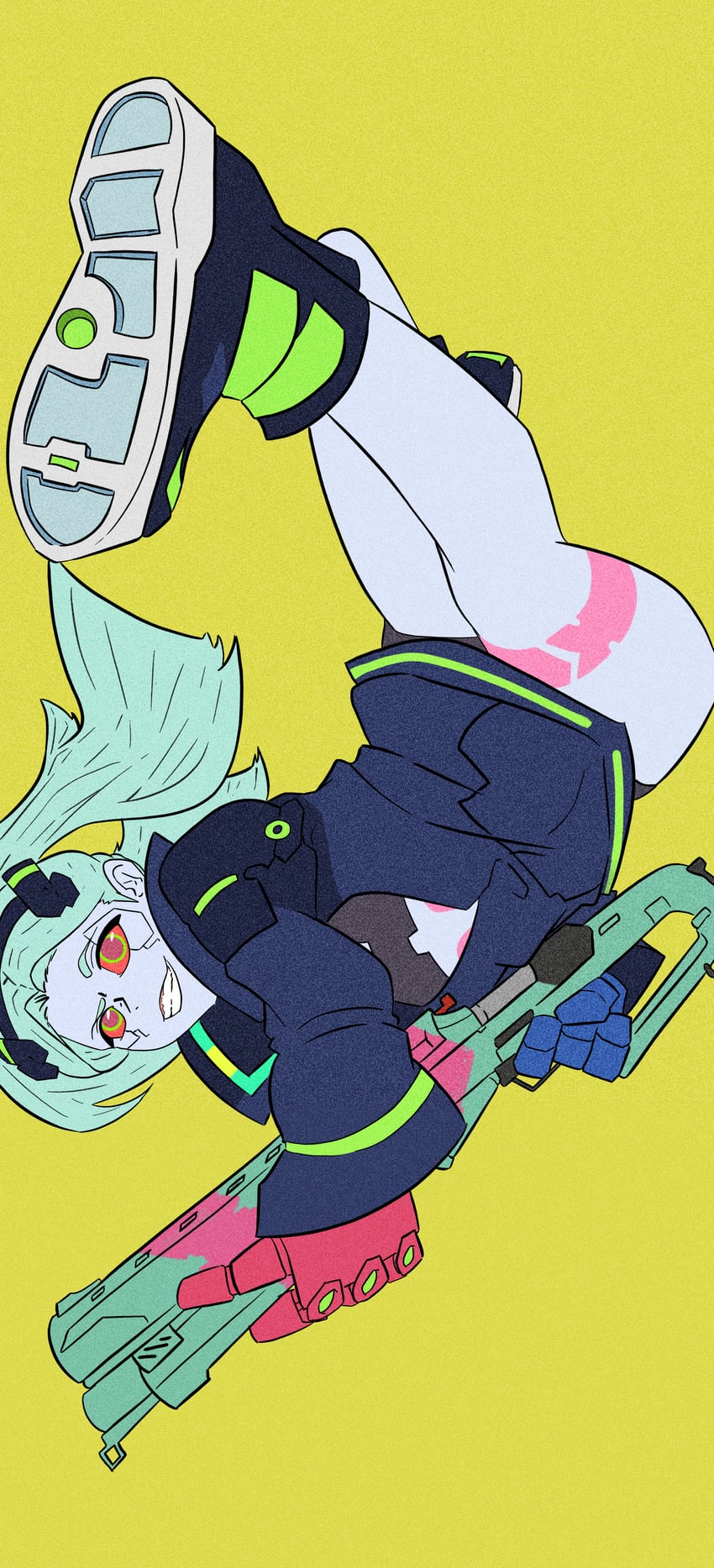 rebecca (cyberpunk and 1 more) drawn by amothimor
