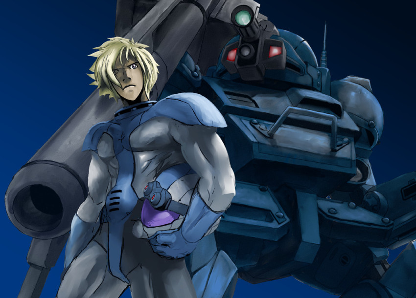 ypsilon and rabidly dog (soukou kihei votoms) drawn by 30ml