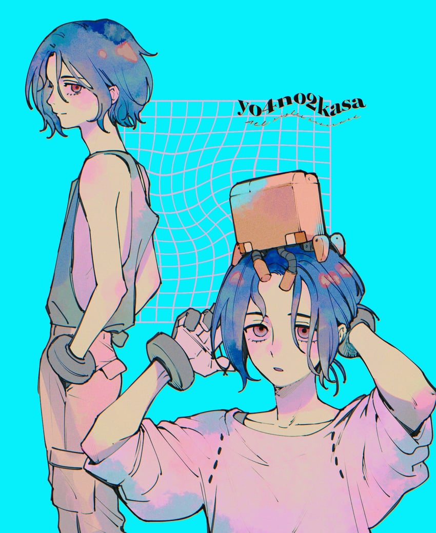 shuji ito and conch (gundam and 1 more) drawn by si_no_oekaki