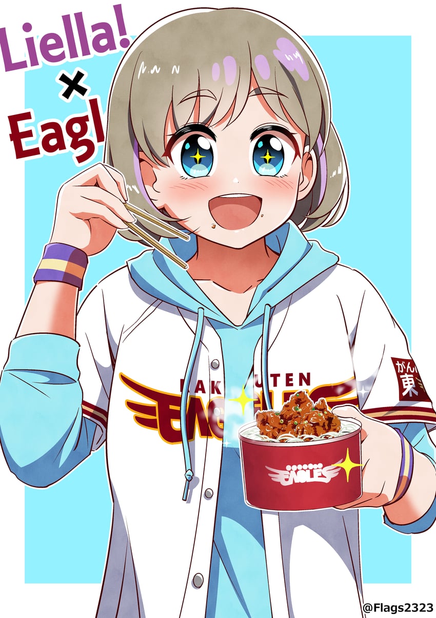 tang keke (love live! and 2 more) drawn by pakudehon
