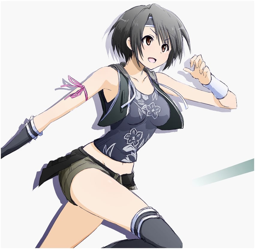 yuffie kisaragi (final fantasy and 2 more) drawn by pattsun_bob