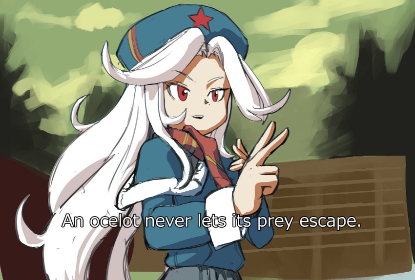 makarov (girls' frontline and 2 more) drawn by formerly
