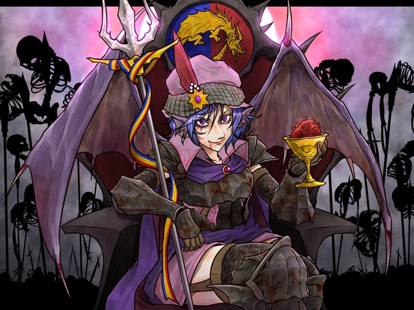 remilia scarlet and vlad iii dracula (touhou and 1 more) drawn by ryuuichi_(f_dragon)